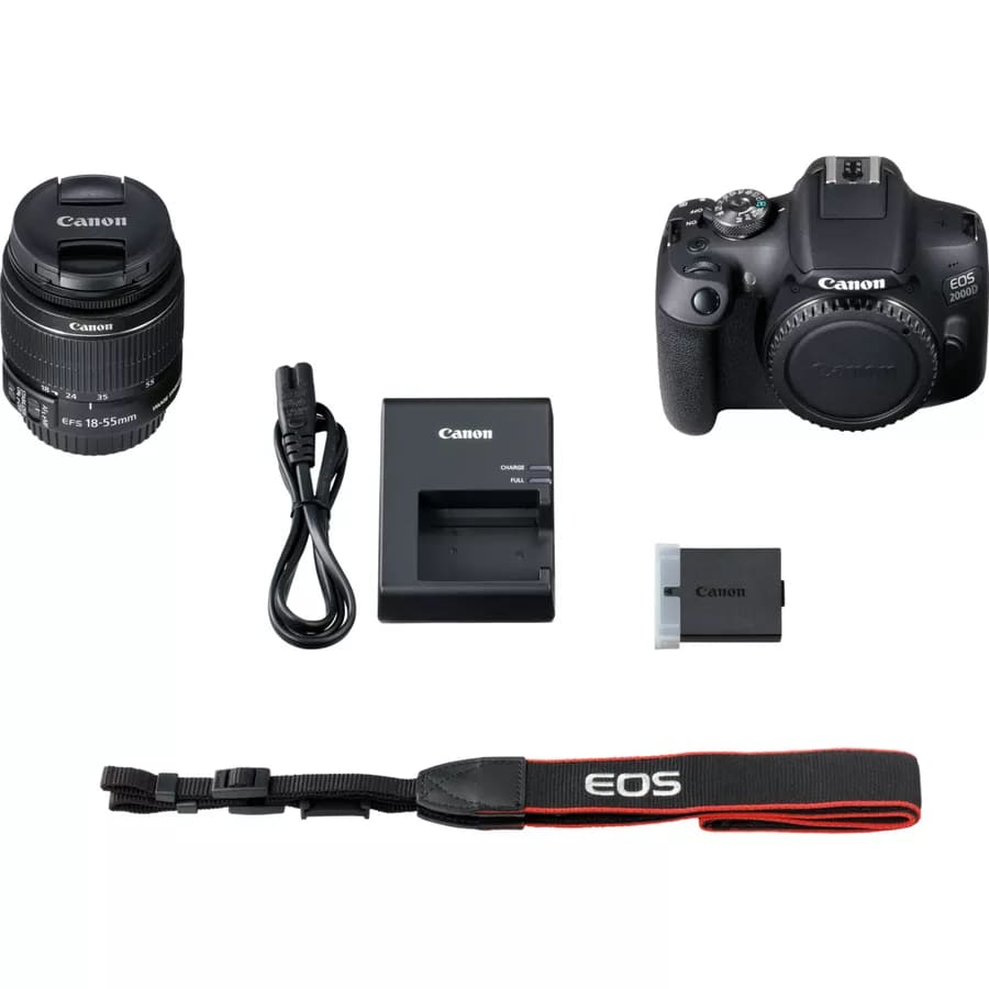 وربین عکاسی کانن Canon EOS 2000D kit EF-S 18-55 III